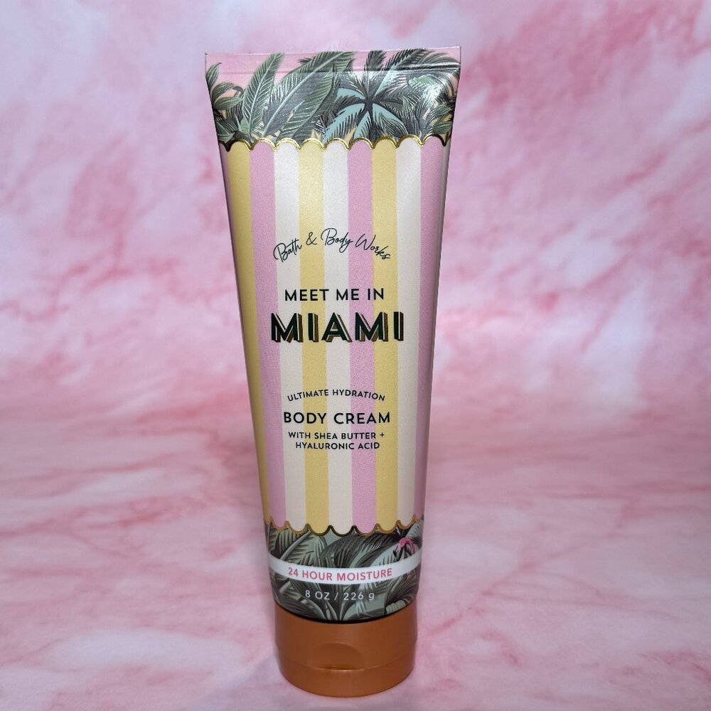 Bath & Body Works Meet Me In Miami Ultimate Hydration Body Cream Lotion